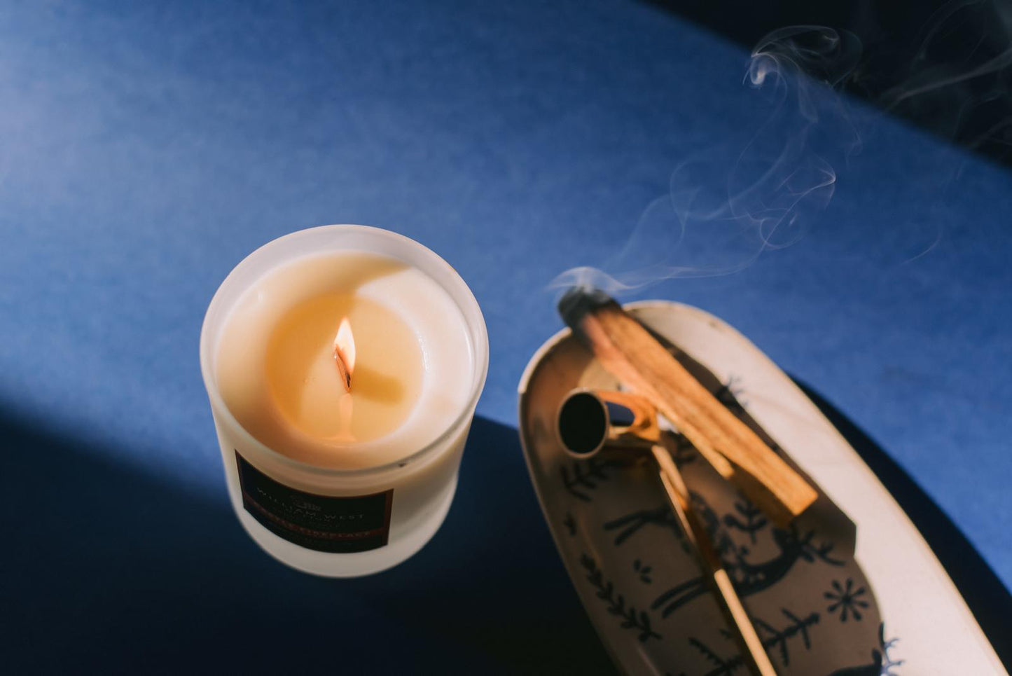 William West Castle Fireplace Soy Candle (300g)