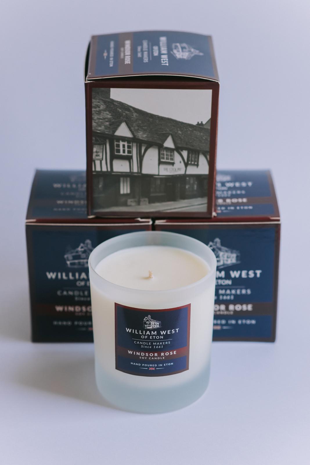 William West Windsor Rose Soy Candle (300g)