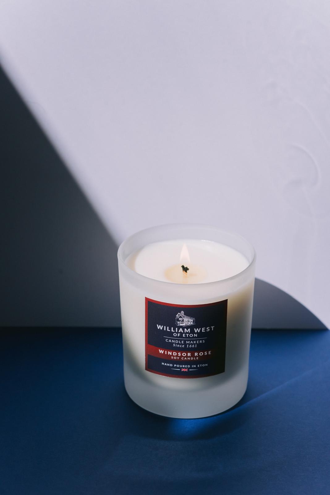 William West Windsor Rose Soy Candle (300g)
