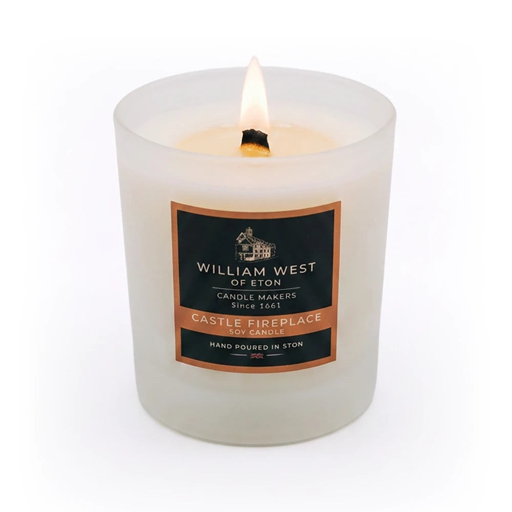 William West Castle Fireplace Soy Candle (300g)