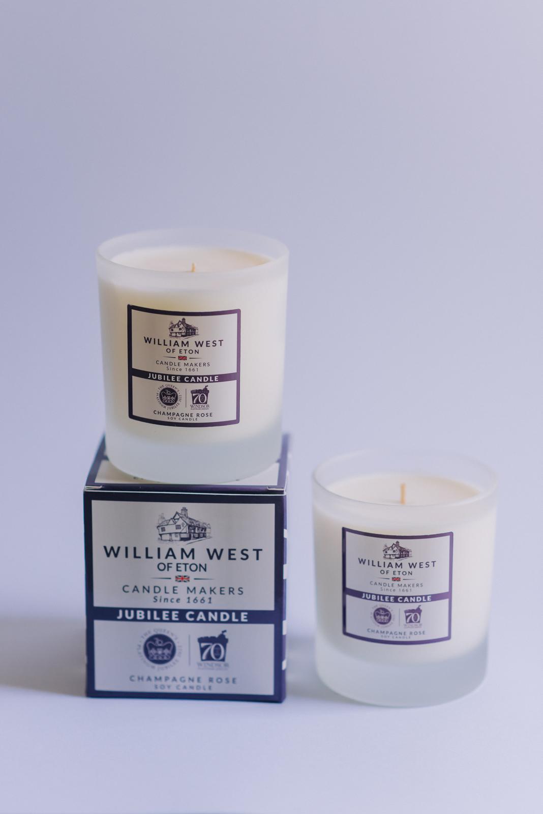 William West Jubilee Candle - Champagne Rose - Soy Candle (300g)