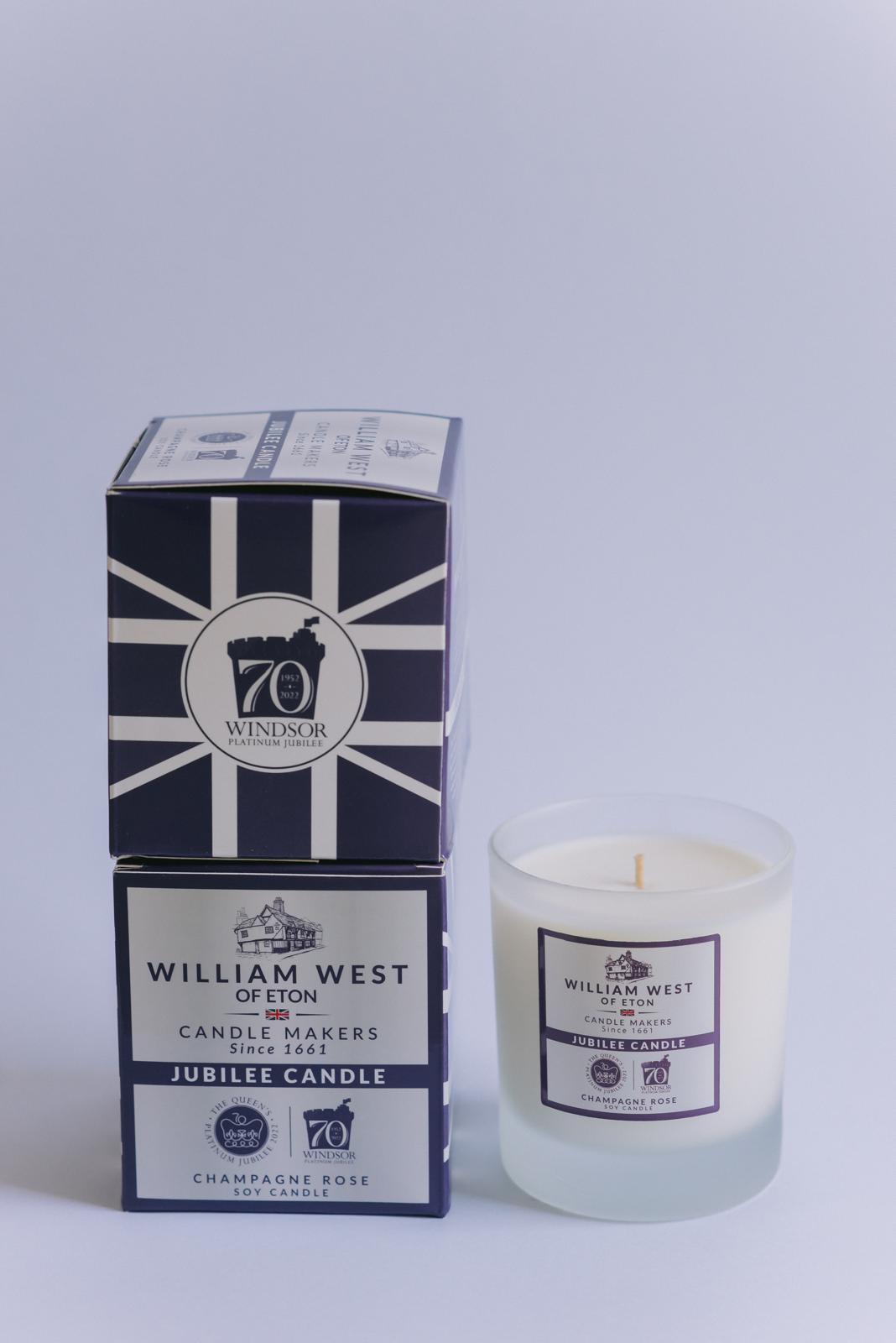 William West Jubilee Candle - Champagne Rose - Soy Candle (300g)