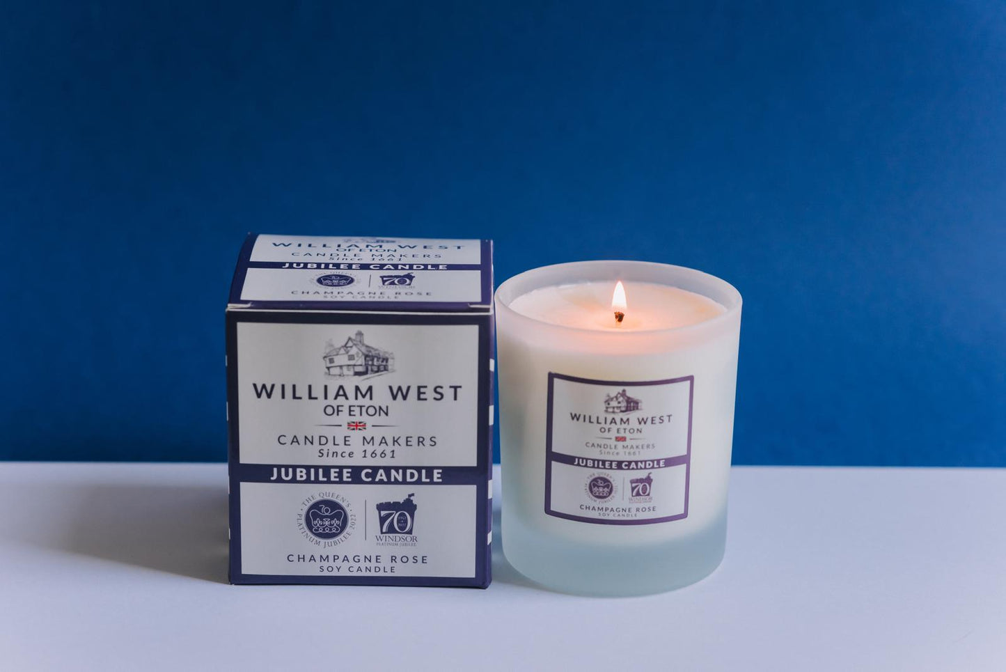 William West Jubilee Candle - Champagne Rose - Soy Candle (300g)