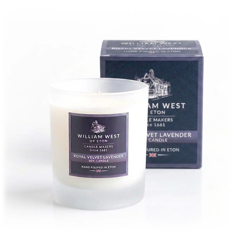 William West Royal Velvet Lavender Candle (300g)